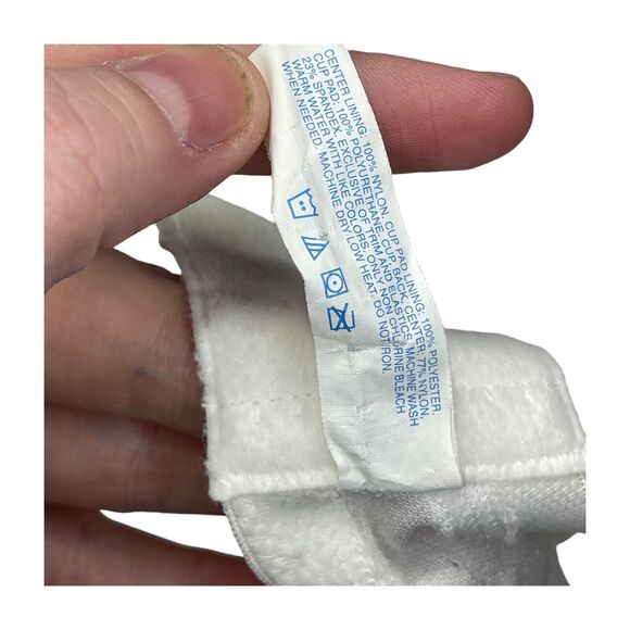 Playtex Secrets Seamless Shaping Bra Womens 38D Ivory Wire-Free Adjustable Strap - Picture 5 of 6